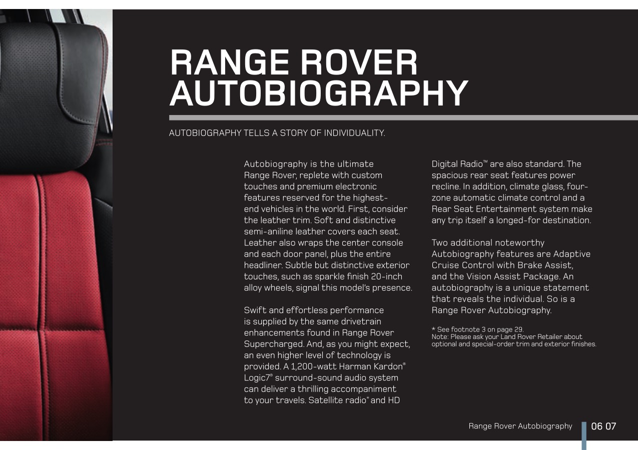 2011 Land Rover Brochure Page 3